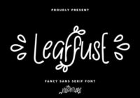Leaffuse Font - Featured Image