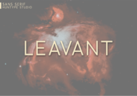 Leavant Font - Featured Image