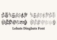 Lebats Font - Featured Image