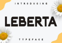 Leberta Font - Featured Image