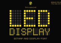 Led Display Font - Featured Image