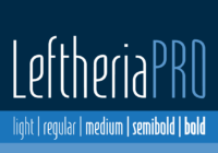 LeftheriaPRO Font - Featured Image