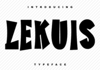 Lekuis Font - Featured Image