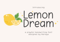 Lemon Dream Font - Featured Image