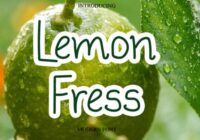 Lemon Fress Font - Featured Image