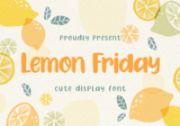 Lemon Friday Font - Featured Image