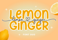 Lemon Ginger Font - Featured Image