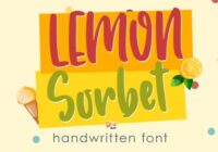 Lemon Sorbet Font - Featured Image