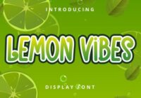 Lemon Vibes Font - Featured Image