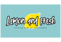 Lemon and Fresh Font - Featured Image