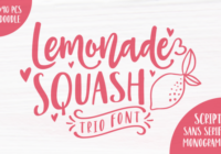 Lemonade Squash Font - Featured Image
