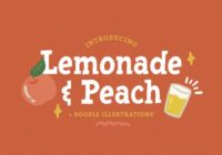 Lemonade & Peach Font - Featured Image