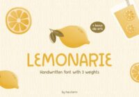 Lemonarie Font - Featured Image