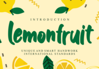 Lemonfruit Font - Featured Image