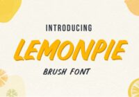 Lemonpie Font - Featured Image