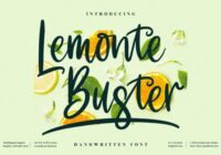 Lemonte Buster Font - Featured Image