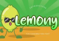 Lemony Font - Featured Image