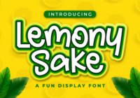 Lemony Sake Font - Featured Image