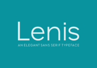 Lenis Font - Featured Image