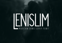 Lenislim Font - Featured Image