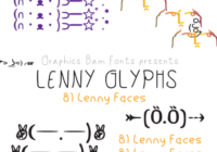 Lenny Faces Font - Featured Image