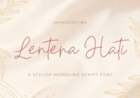 Lentera Hati Font - Featured Image