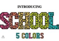 Leopardcolorful Yellow Font - Featured Image