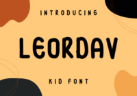 Leordav Font - Featured Image