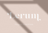 Lerum Font - Featured Image