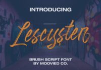 Lescyster Font - Featured Image