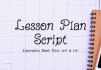 Lesson Plan Script Font - Featured Image