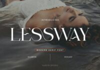 Lessway Font - Featured Image