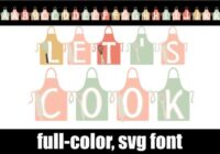 Let's Cook Font - Featured Image