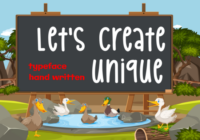 Let's Create Unique Font - Featured Image