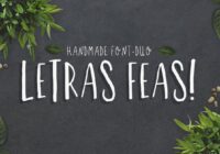 Letras Feas Font - Featured Image