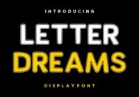 Letter Dreams Font - Featured Image