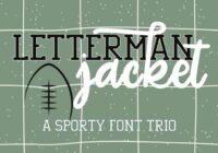 Letterman Jacket Font Font - Featured Image
