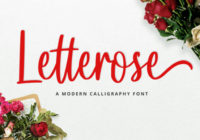 Letterose Font - Featured Image
