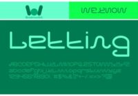 Letting Font - Featured Image
