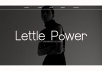 Lettle Power Font - Featured Image