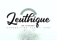 Leuthique Font - Featured Image