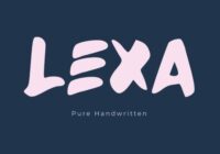 Lexa Font - Featured Image