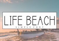 Life Beach Font - Featured Image