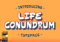 Life Conundrum Font - Featured Image