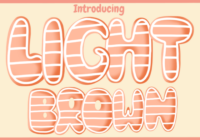 Light Brown Font - Featured Image