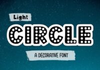 Light Circle Font - Featured Image