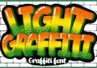 Light Graffiti Font - Featured Image