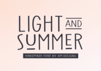 Light & Summer Font - Featured Image