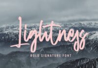 Lightness Font - Featured Image