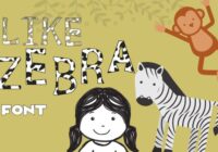 Like Zebra Font - Featured Image